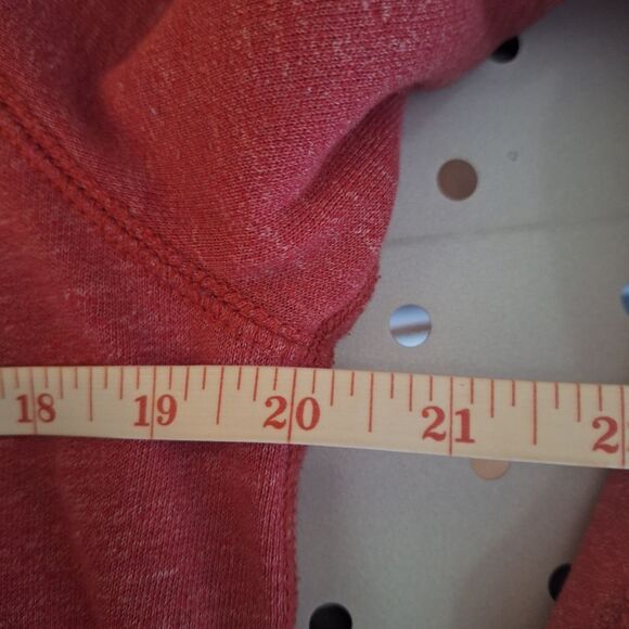 Abercrombie & Fitch Womens Red Pullover Hoodie Sweatshirt Y2K Preppy Medium - Picture 10 of 10